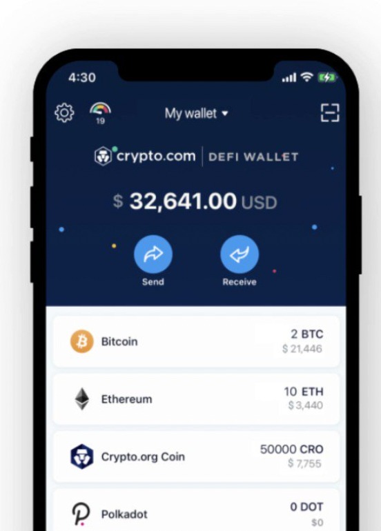 crypto.com defi wallet cro staking