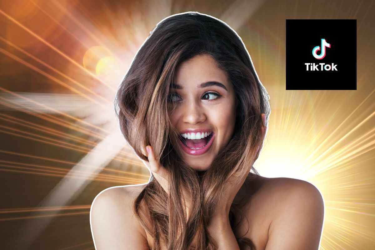capelli splendenti TikTok