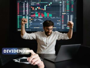 trader che esulta