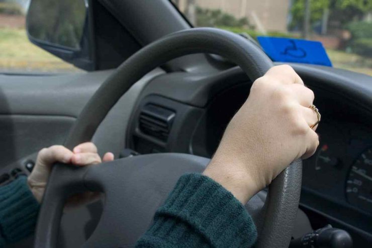 Mani sul volante