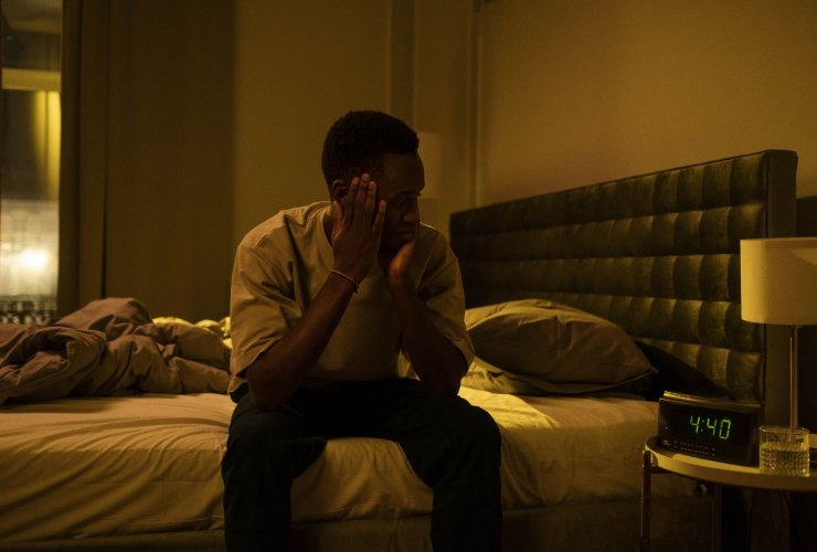 Persona affetta da insonnia