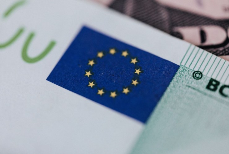 Dettaglio banconota da 100 euro