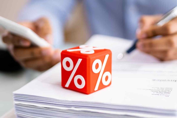 Dado con percentuale e documenti