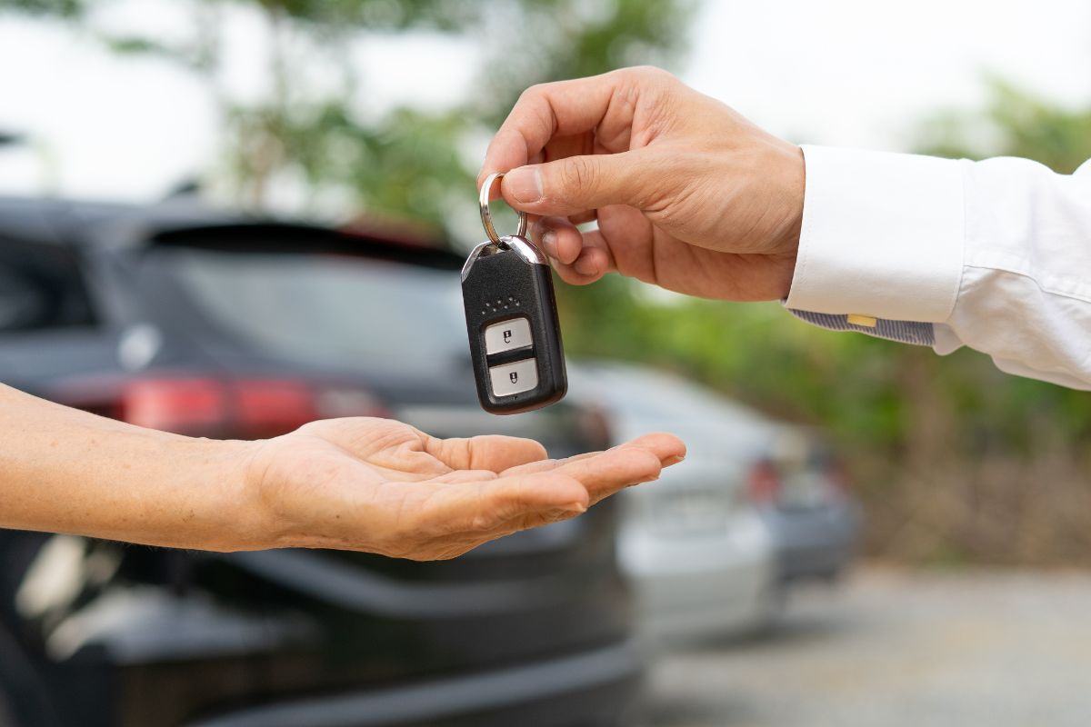 Scambio chiavi auto in seguito ad una vendita