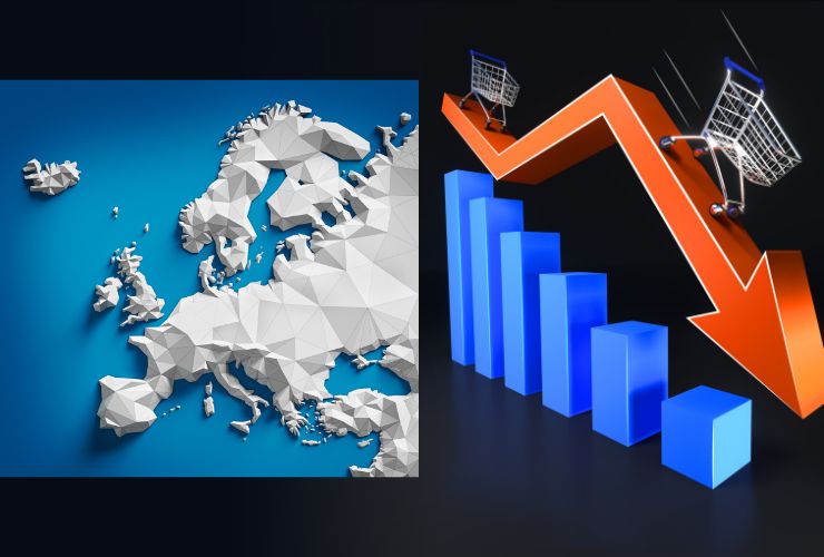 vendite calo europa