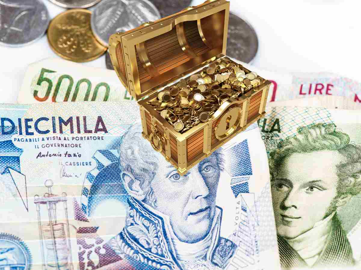 banconote italiane tesoro