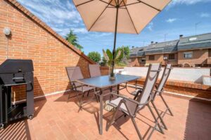 Barbecue sul terrazzo
