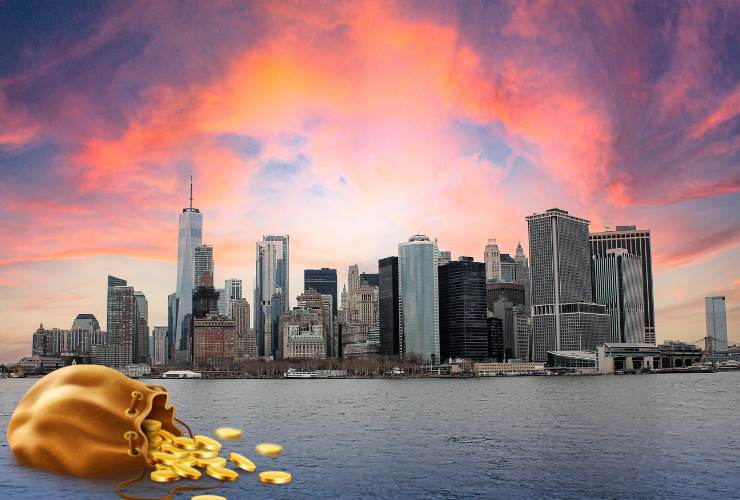 new york moneta oro