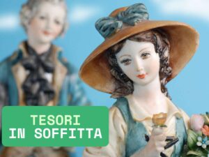 ceramiche preziose in soffitta