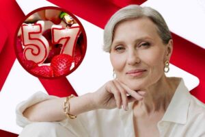 Donna e candeline numero 67