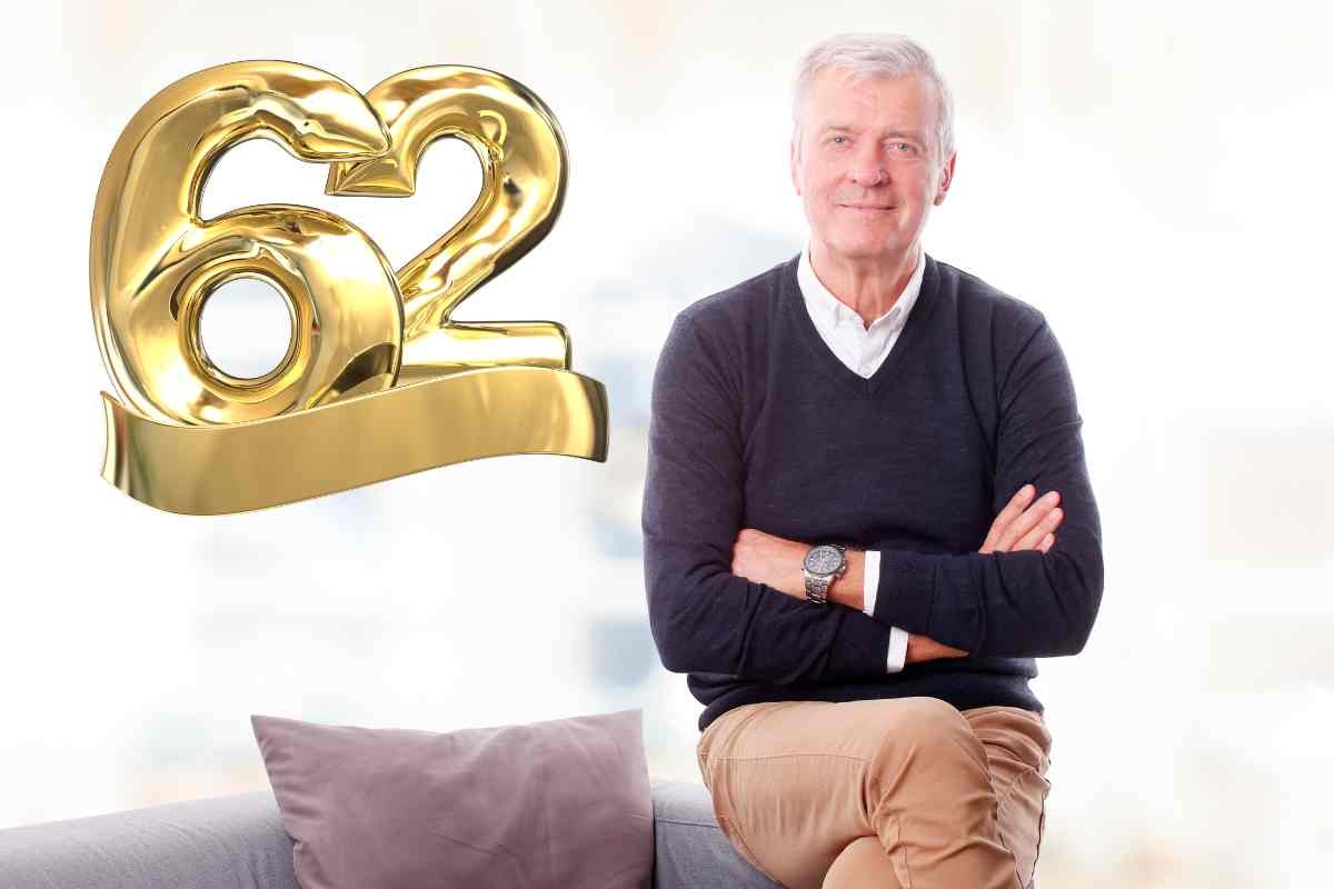 Pensionato e numero 62