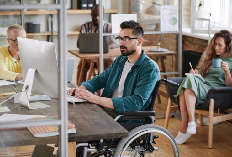 Disabile al lavoro
