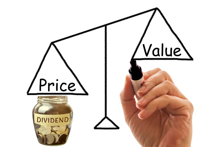 price value dividendo
