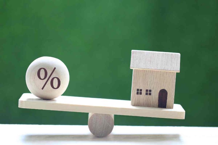 Casa e percentuale sulla bilancia