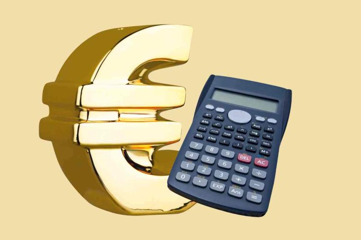 Euro e calcolatrice
