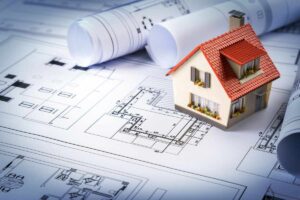 Progetto e miniatura casa
