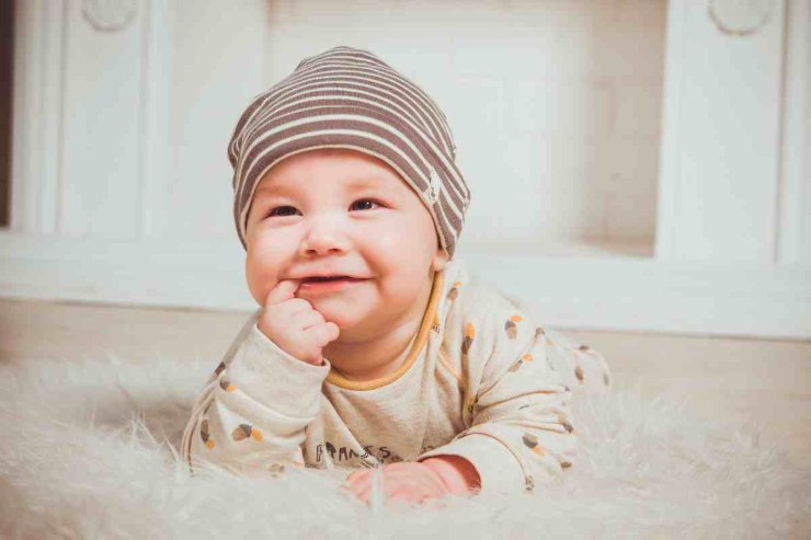 Bambino sorride