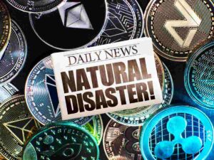 criptovalute disastro naturale