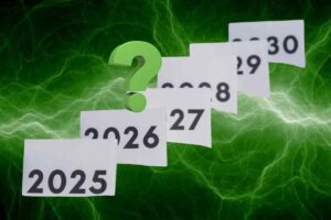 Punto interrogativo e date di anni