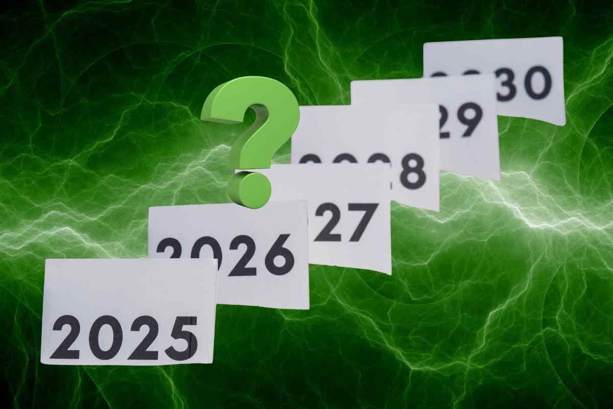 Punto interrogativo e date di anni