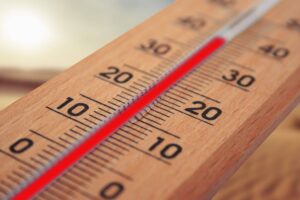 Termometro a 35 gradi