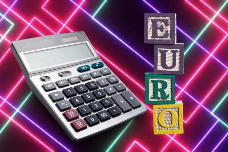 Calcolatrice ed euro