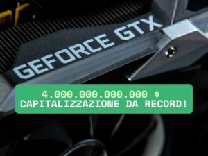 nvidia capitalizzazione record