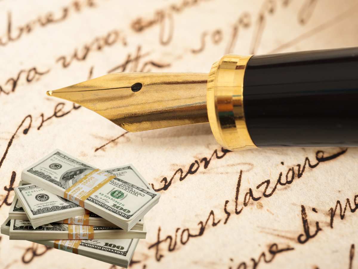 penna stilografica dollari