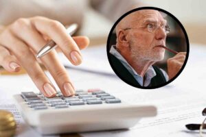 Pensionato dubbioso e calcolatrice