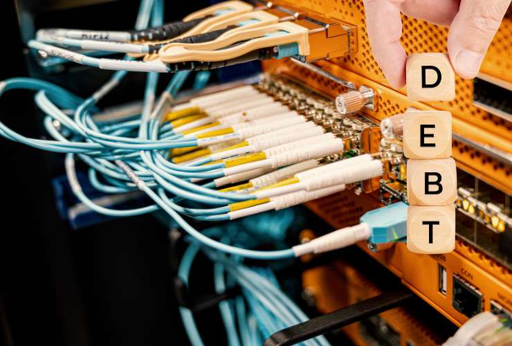telecom debito