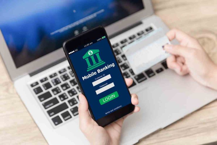 Home Banking sul cellulare 