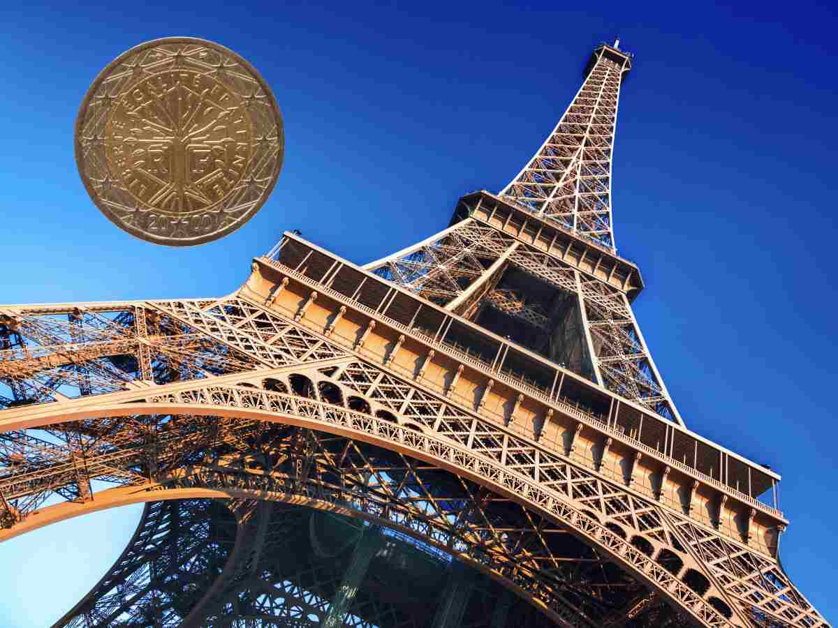 2 euro tour eiffel
