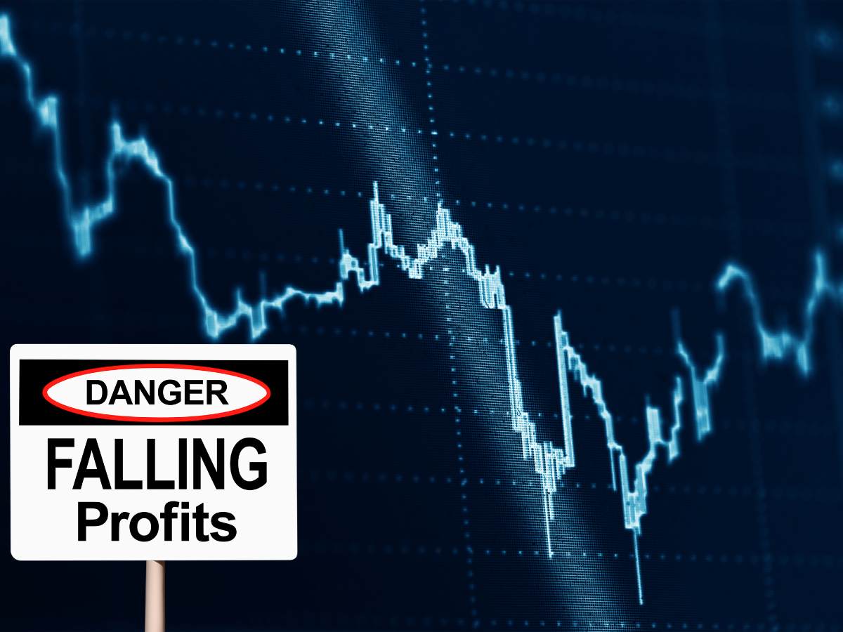 profit warning crash