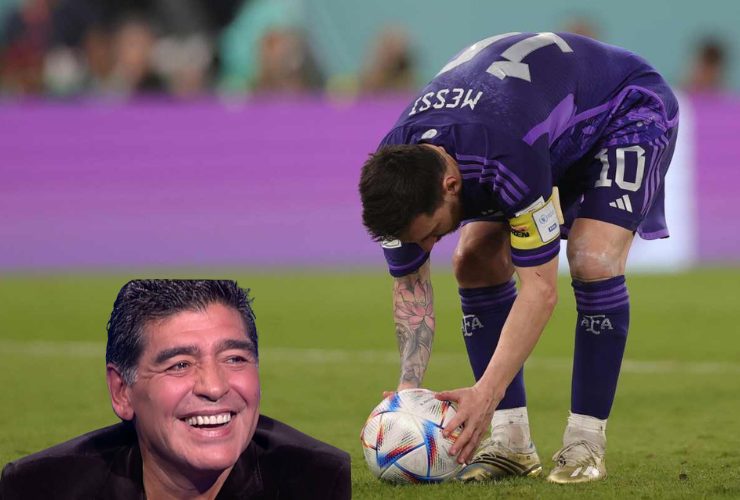 messi maradona