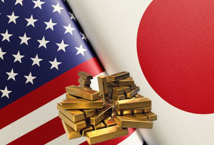 oro usa giappone