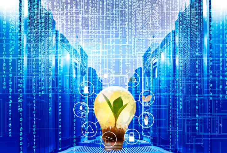 data center AI energie rinnovabili