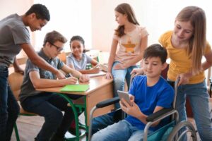 disabile a scuola