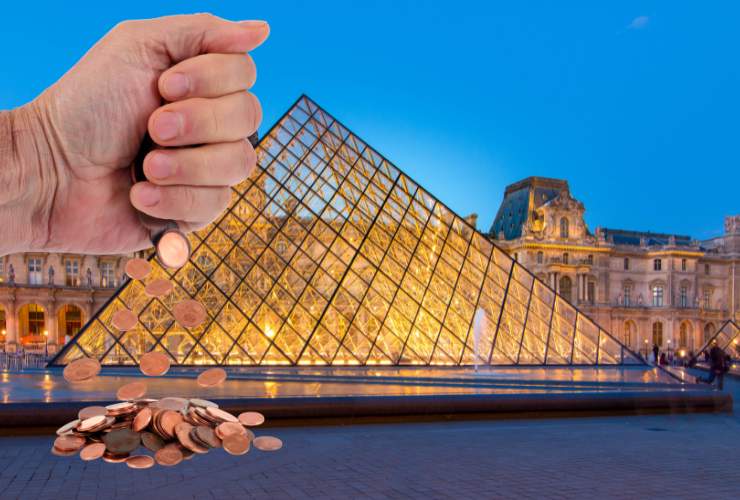 monete commemorative louvre