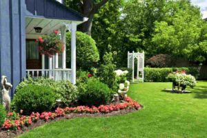 Casa con giardino