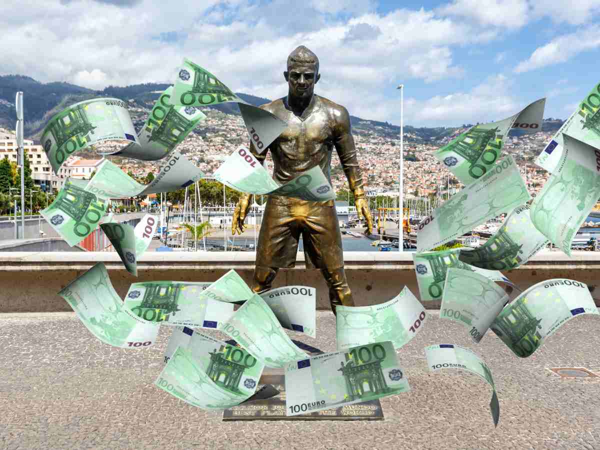 cristiano ronaldo figurina