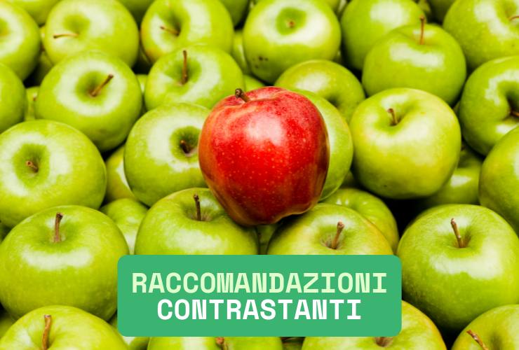 raccomandazioni contrastanti