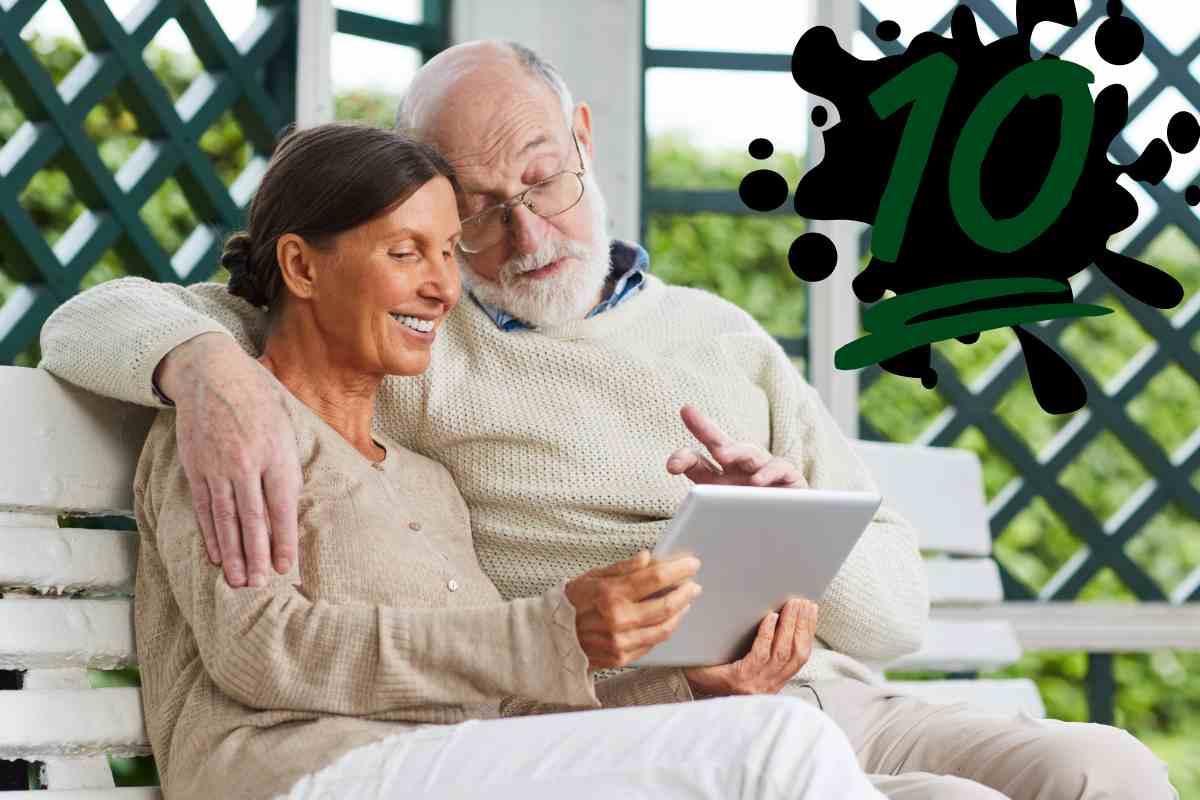 Coppia di pensionati