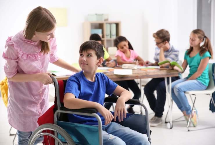disabile legge 104 a scuola