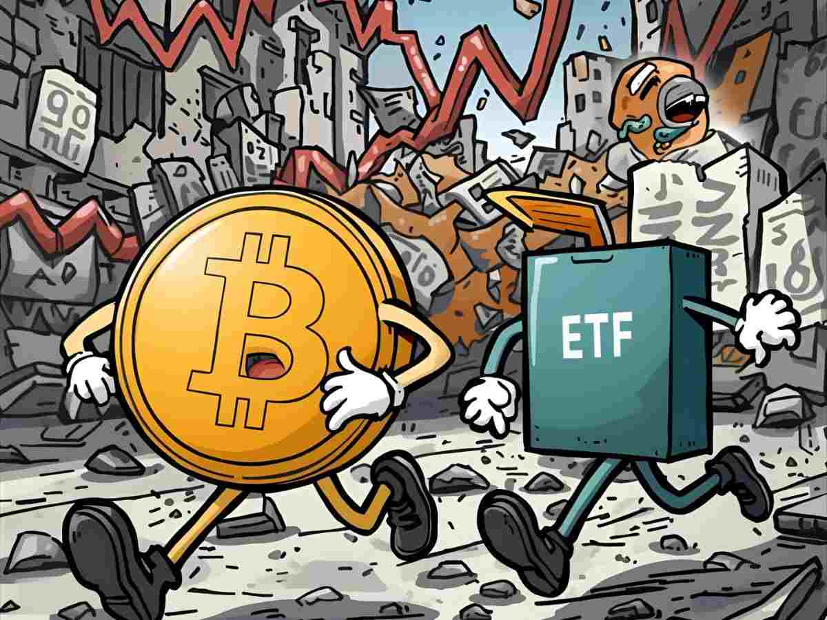 Bitcoin e EFT in fuga