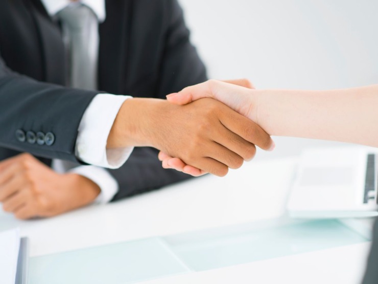 Stretta di mano